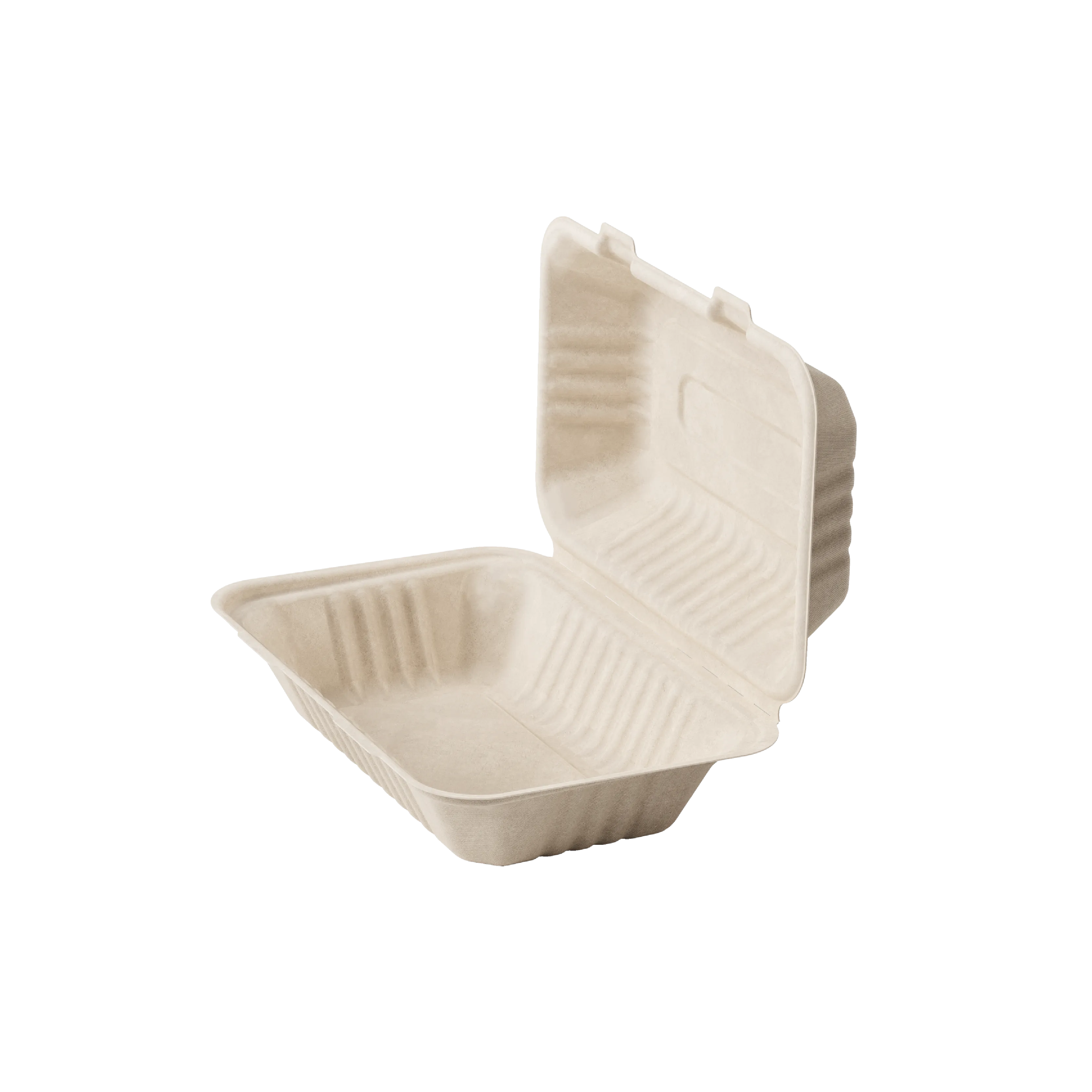 Compostable Clamshell Take Out Food Containers