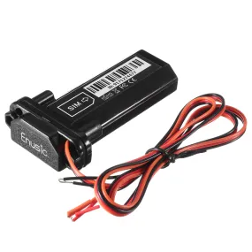 Enusic™ 9V-75V Micro GPS Tracker Waterproof Locator Motorcycle Car Electric Bike Scooter Power Standby Burglar Alarm