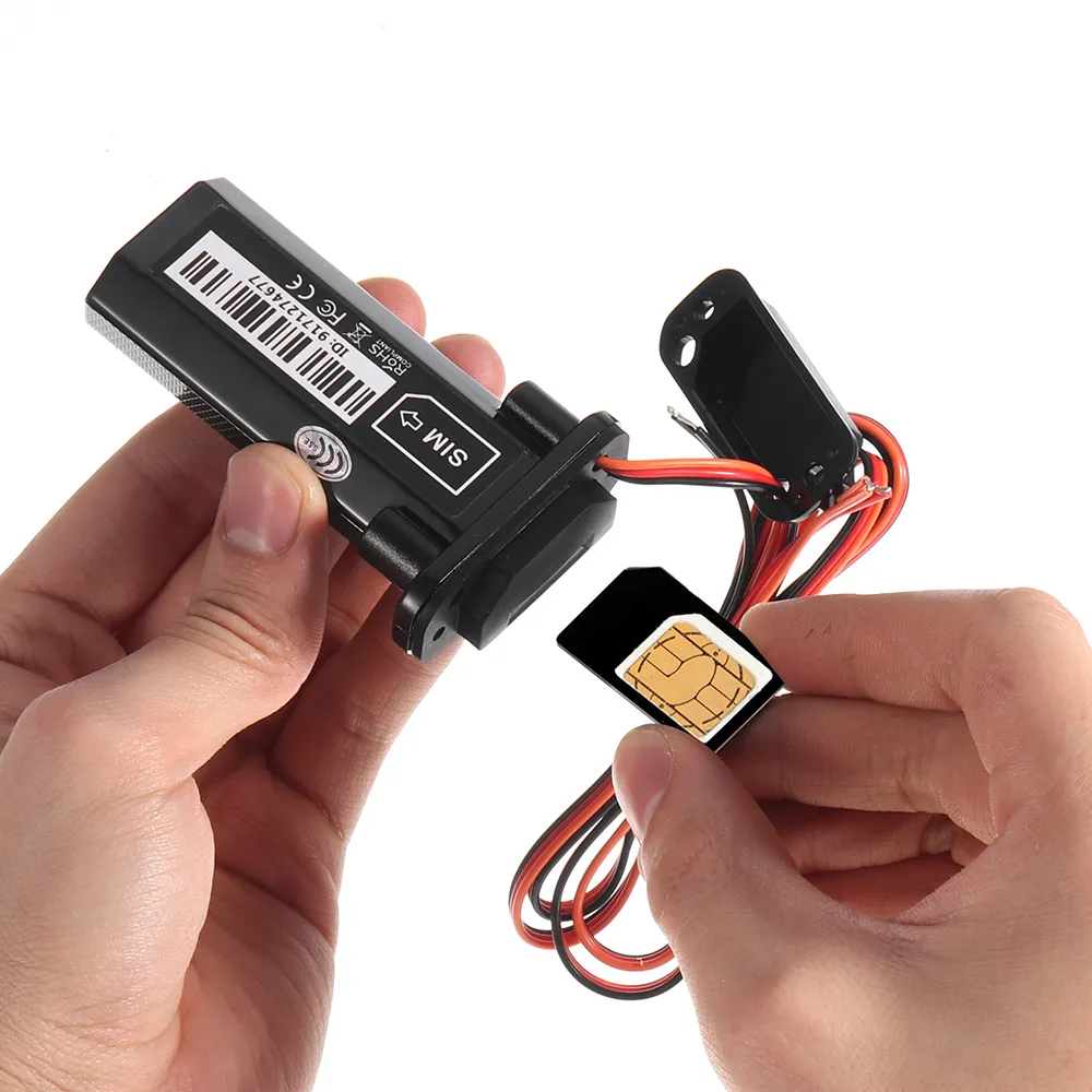 Enusic™ 9V-75V Micro GPS Tracker Waterproof Locator Motorcycle Car Electric Bike Scooter Power Standby Burglar Alarm