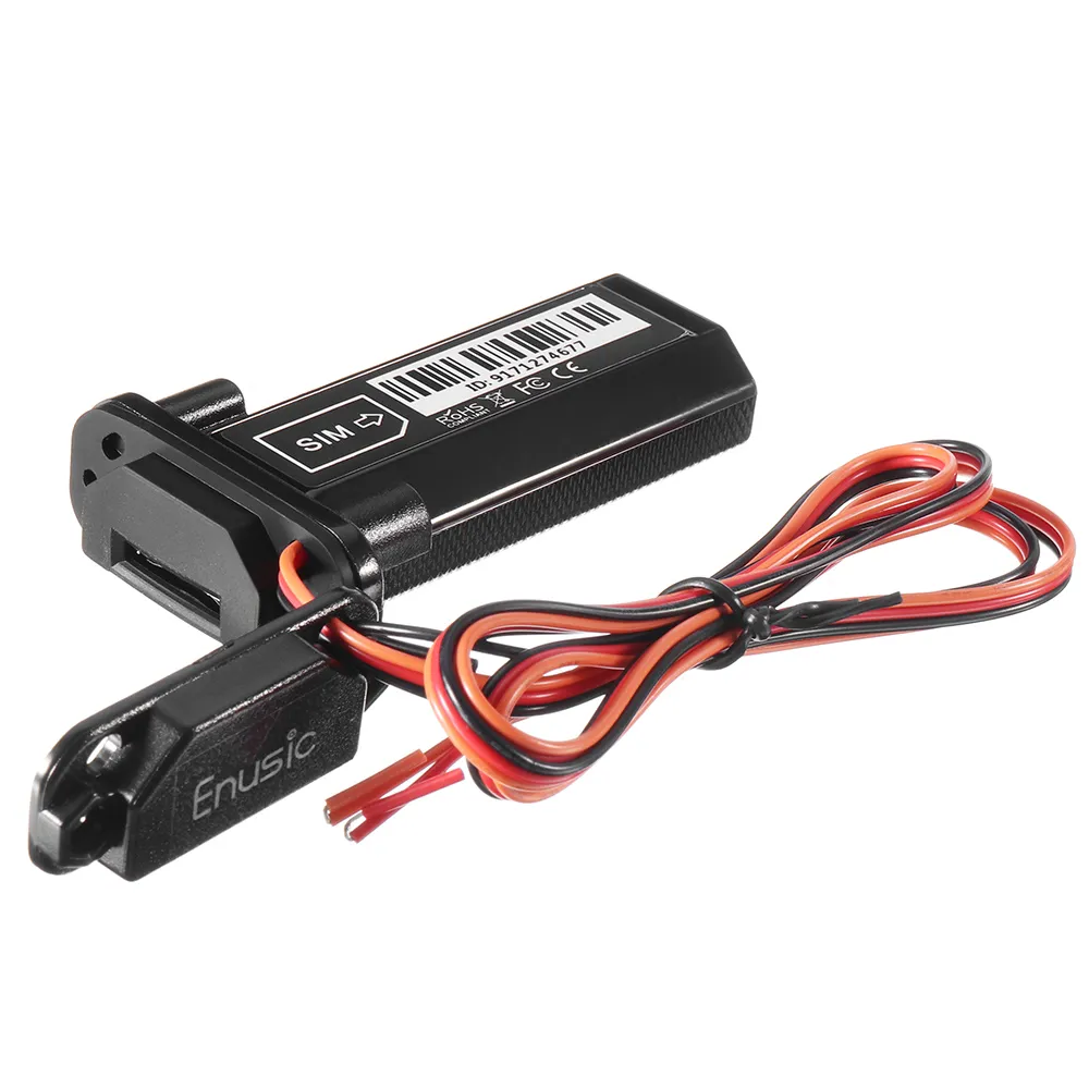 Enusic™ 9V-75V Micro GPS Tracker Waterproof Locator Motorcycle Car Electric Bike Scooter Power Standby Burglar Alarm