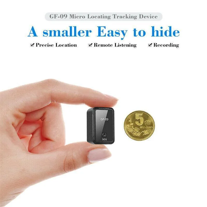 GPS Tracker APP Control Magnetic Voice Recorder