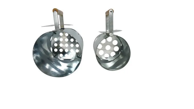Mega Size 9L Charcoal Fire Starter Chimney - Flaming Coals