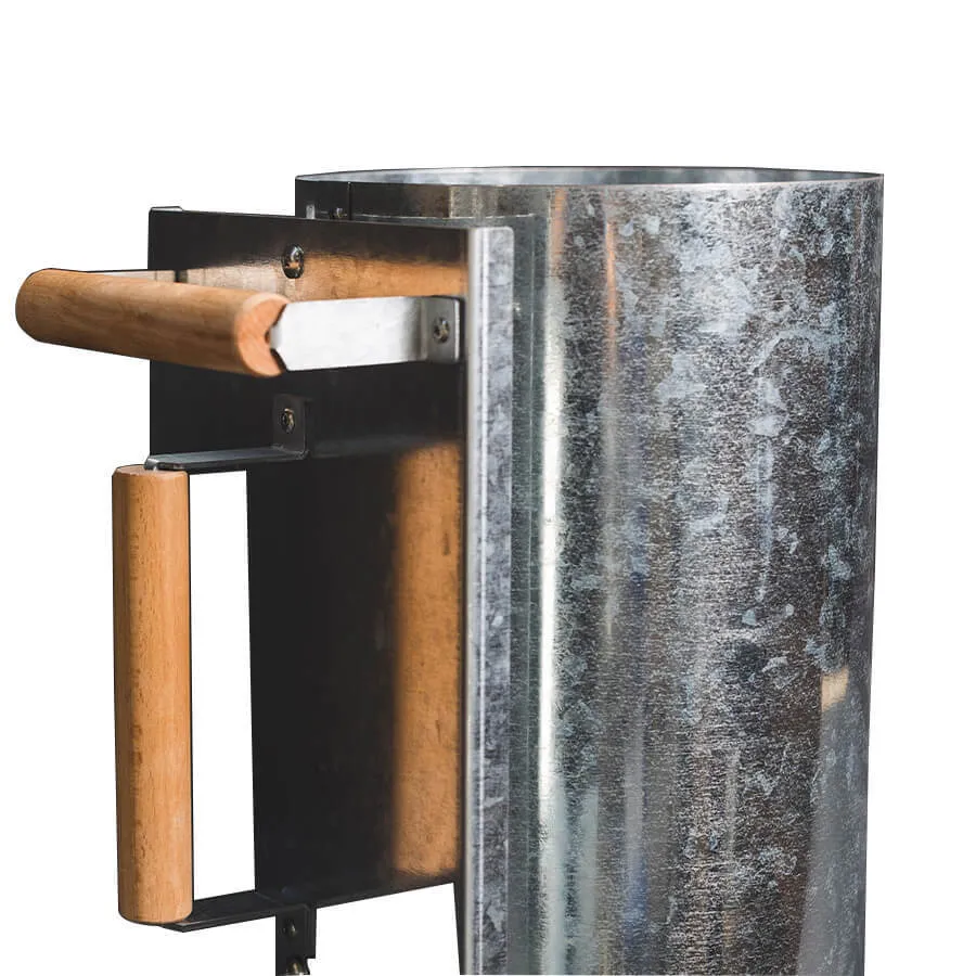 Mega Size 9L Charcoal Fire Starter Chimney - Flaming Coals