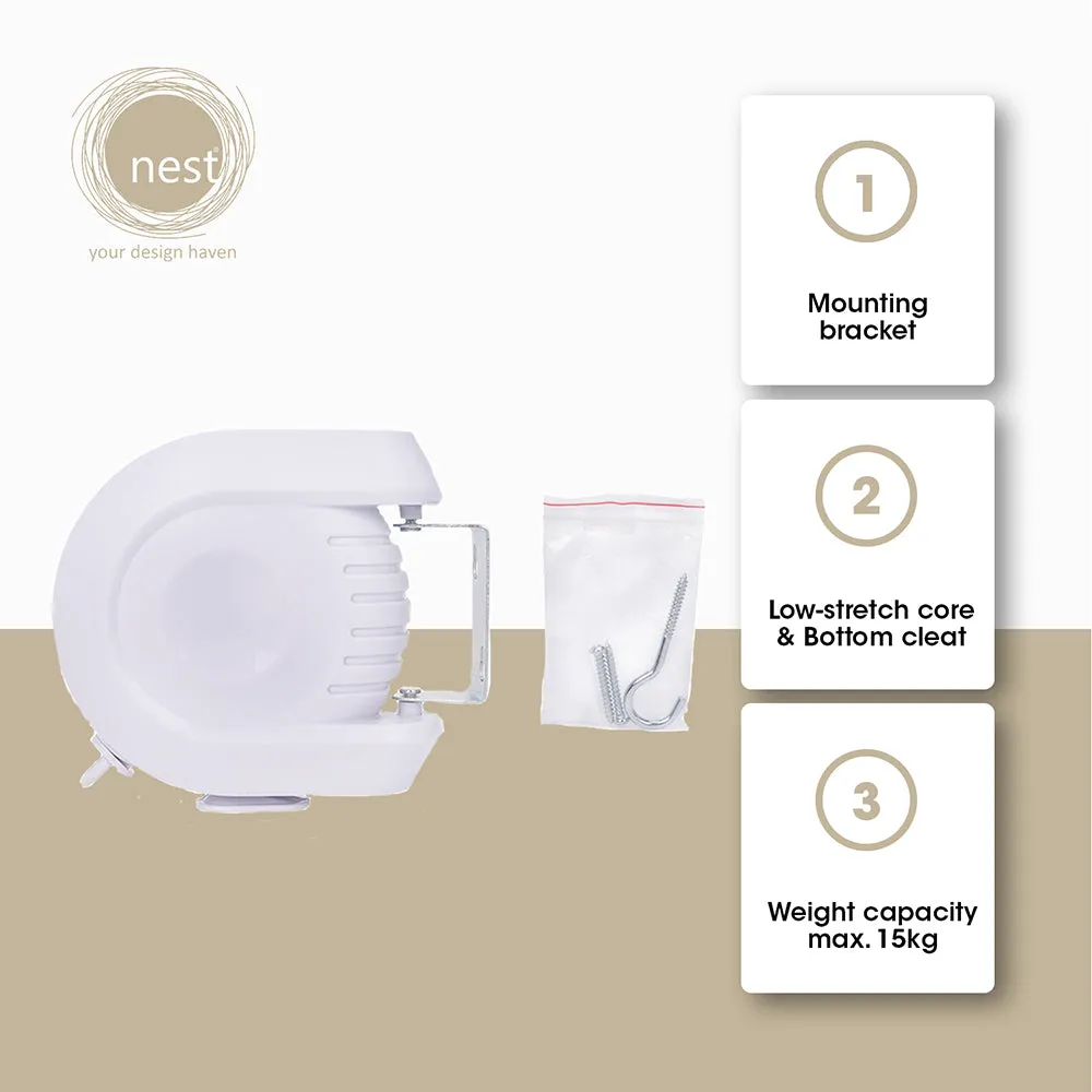 NEST DESIGN LAB Premium Clothes Line Retractable 13 meters