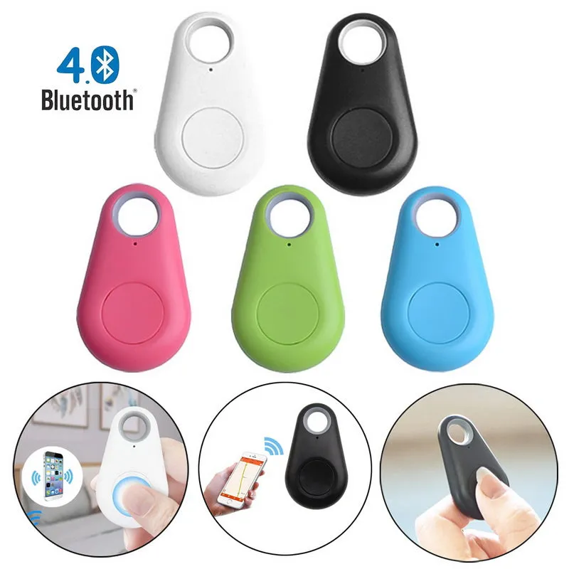 Pets Smart Mini GPS Tracker Anti-Lost Waterproof Bluetooth Tracer For Pet Dog Cat Keys Wallet Bag Kids Trackers Finder Equipment