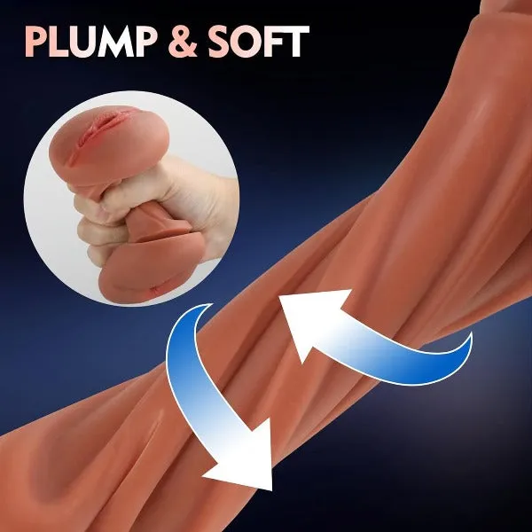 Realistic Pocket Pussy Male Masturbator - Rechangeable Cock Sleeve Delay Ejaculation Sex Toy for Men