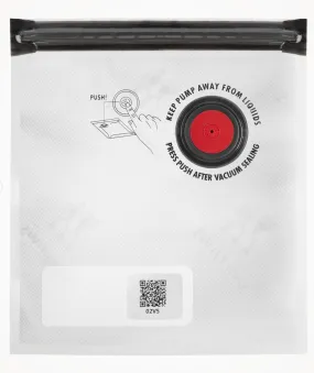 Small 10-pc Vacuum Bag Set, Plastic