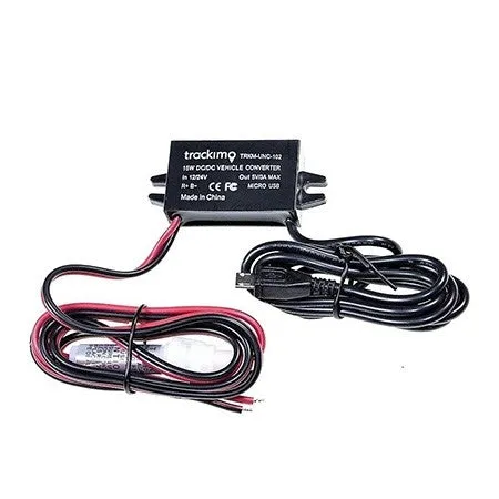 Trackimo Auto/Marine Extended Hardwire Charging Kit (Power Supply/Charger)